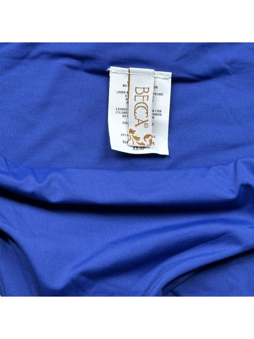 Becca By Rebecca Virtue Womens Bikini Bottom XS Blue NEW Swimwear - Picture 7 of 9